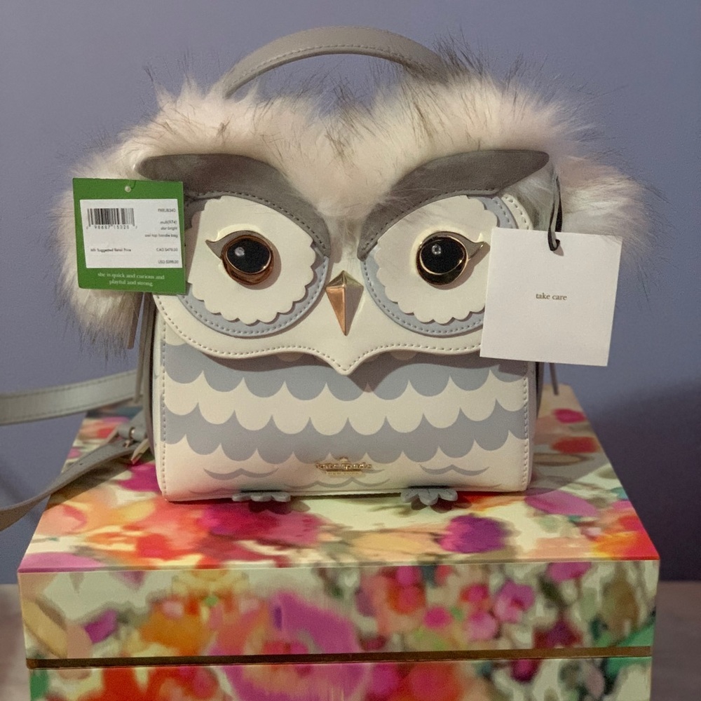 Kate Spade Starbright Owl Top Handle Satchel